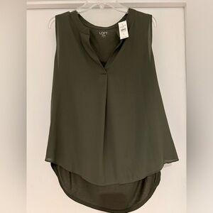 NWT - Ann Taylor Loft Sleeveless Blouse